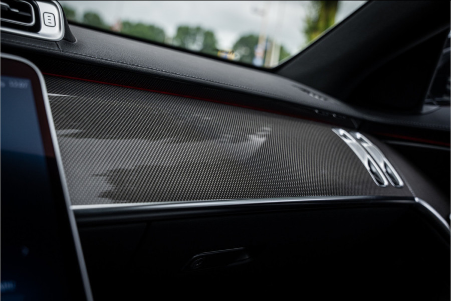 Mercedes-Benz S-Klasse 500 4MATIC Lang AMG Line ** Achterasbesturing ** Panodak ** HUD ** Burmester Premium Plus ** 21inch ** Ventilatie ** Massage