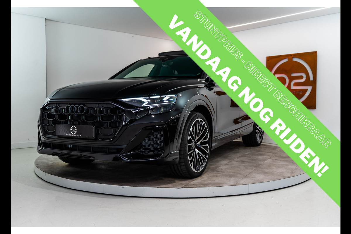 Audi Q8 60 TFSI E Quattro S-Edition Competition 490PK FACELIFT | 2025 PER DIRECT LEVERBAAR | VOL OPTIE | 5 Jaar Garantie