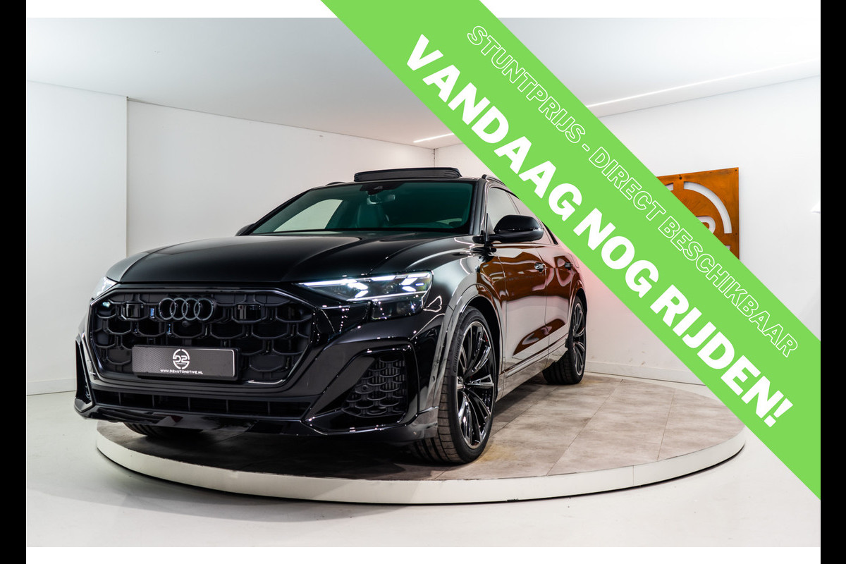 Audi Q8 60 TFSI E Quattro S-Edition Competition 490PK FACELIFT | 2025 DIRECT LEVERBAAR | 5 Jaar Garantie | BOMVOL!