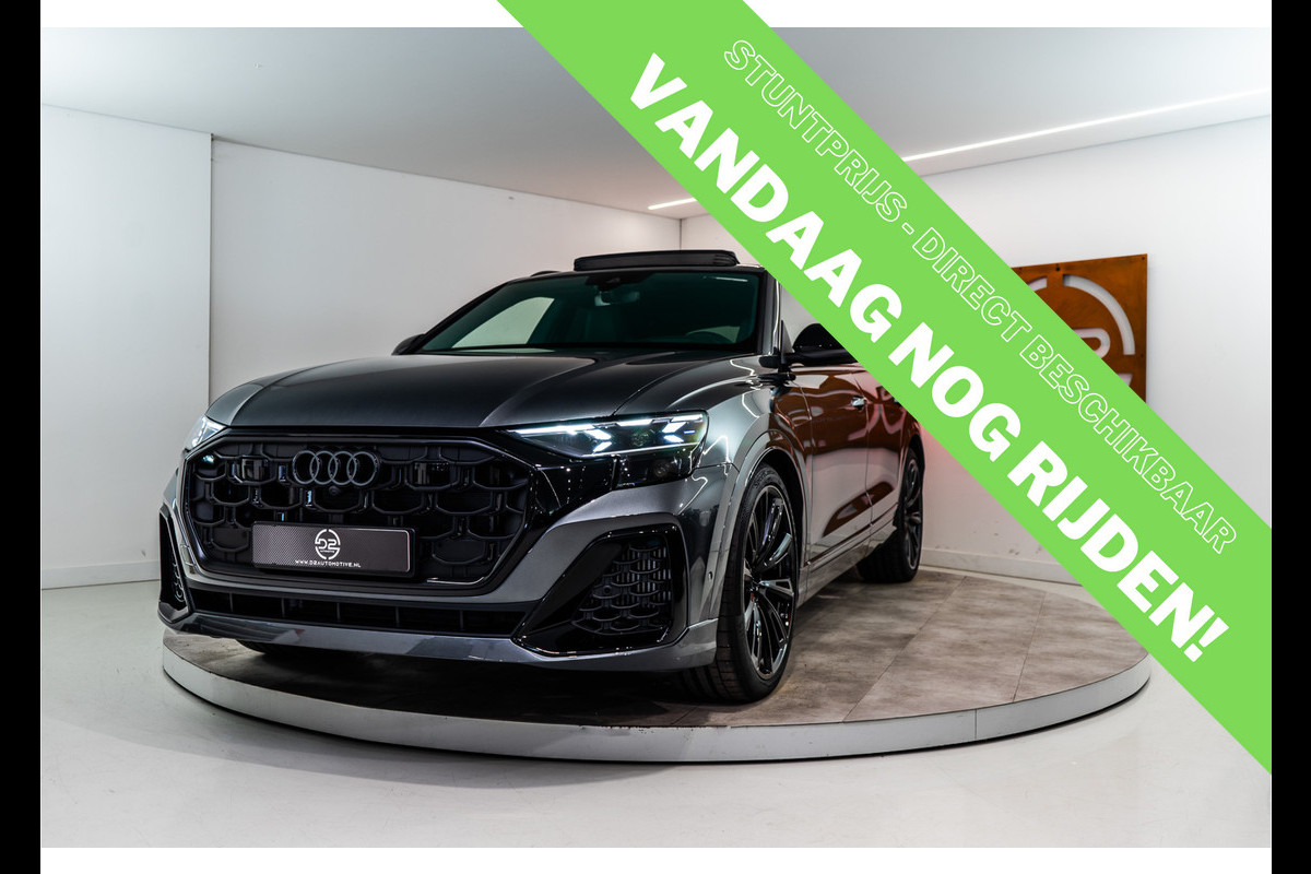 Audi Q8 60 TFSI E Quattro S-Edition Competition 490PK FACELIFT | 2025 DIRECT LEVERBAAR | 5 Jaar Garantie | BOMVOL! Audi Q8 60 TFSI E Quattro S-Edition Competition 490PK FACELIFT | 2025 DIRECT LEVERBAAR | 5 Jaar Garantie | BOMVOL!