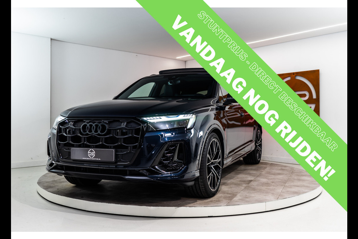 Audi Q7 60 TFSI e Quattro Pro Line+ S Competition 489PK | 2025 DIRECT LEVERBAAR | Pano | B&O | Leder | VOL! 5 JAAR FABR. GARANTIE Audi Q7 60 TFSI e Quattro Pro Line+ S Competition 489PK | 2025 DIRECT LEVERBAAR | Pano | B&O | Leder | VOL! 5 JAAR FABR. GARANTIE