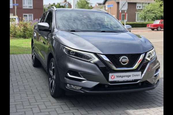 Nissan QASHQAI 1.2 DIG-T Tekna+ | Eerste eigenaar, Trekhaak, Bose, 360 Camera, Leer, Stoelverwarming, LED, Panoramadak, Navigatie