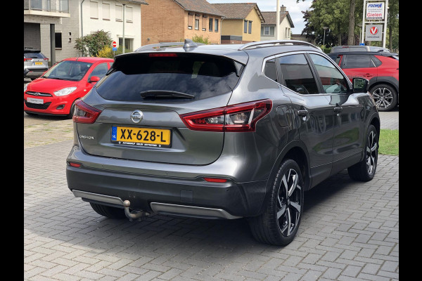 Nissan QASHQAI 1.2 DIG-T Tekna+ | Eerste eigenaar, Trekhaak, Bose, 360 Camera, Leer, Stoelverwarming, LED, Panoramadak, Navigatie