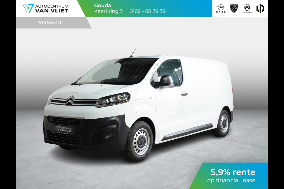 Citroën ë-Jumpy L2 50 kWh | ACHTERUITRIJCAMERA + SENSOREN | NAVIGATIE | CARPLAY | RIJKLAARPRIJS
