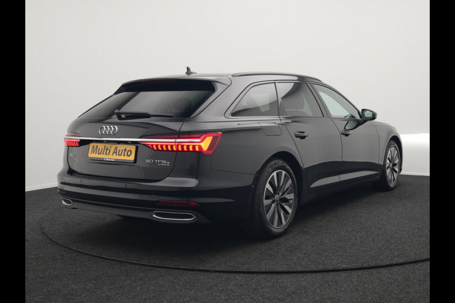 Audi A6 Avant 50 TFSI E Quattro Plug In Hybrid 300pk PHEV | Head Up | Adaptive Cruise | Camera | Lederen Sportstoelen Memory & Vewwarmd | Bang & Olufsen | Apple Carplay | Navigatie | Virtual | DAB | Sfeerverlichting | Keyless |