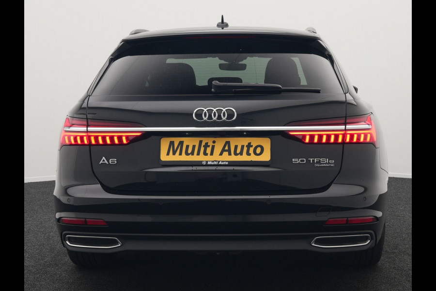 Audi A6 Avant 50 TFSI E Quattro Plug In Hybrid 300pk PHEV | Head Up | Adaptive Cruise | Camera | Lederen Sportstoelen Memory & Vewwarmd | Bang & Olufsen | Apple Carplay | Navigatie | Virtual | DAB | Sfeerverlichting | Keyless |