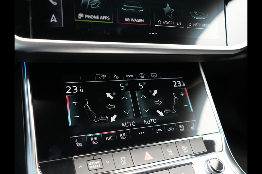 Audi A6 Avant 50 TFSI E Quattro Plug In Hybrid 300pk PHEV | Head Up | Adaptive Cruise | Camera | Lederen Sportstoelen Memory & Vewwarmd | Bang & Olufsen | Apple Carplay | Navigatie | Virtual | DAB | Sfeerverlichting | Keyless |