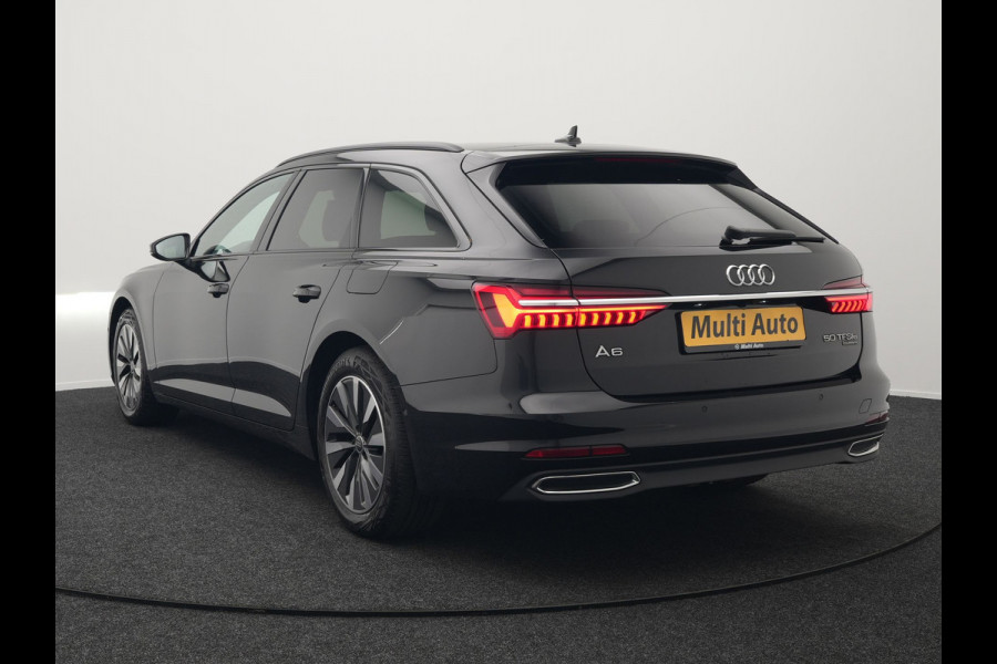 Audi A6 Avant 50 TFSI E Quattro Plug In Hybrid 300pk PHEV | Head Up | Adaptive Cruise | Camera | Lederen Sportstoelen Memory & Vewwarmd | Bang & Olufsen | Apple Carplay | Navigatie | Virtual | DAB | Sfeerverlichting | Keyless |