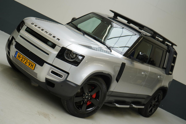 Land Rover Defender 110 3.0 P400 110 First Edition | Panoramadak | Trekhaak | Leder | 360 Camera | Luchtvering
