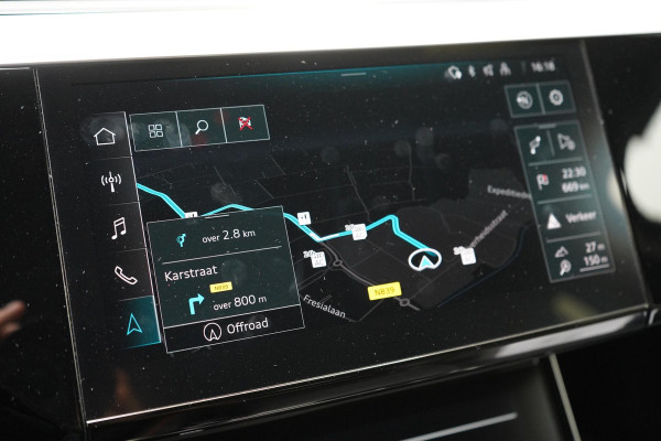 Audi Q8 e-tron 55 quattro 408pk S Edition 115 kWh | Head-Up | BTW | Panoramadak | Leder | Keyless | Trekhaak afn. | B&O