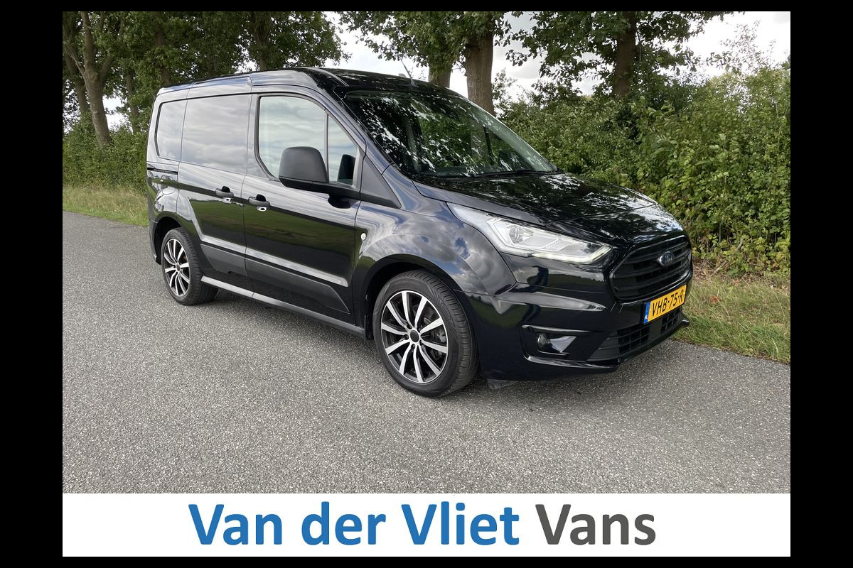 Ford Transit Connect 1.5 E6 120pk Automaat Limited 3-zits BPM Vrij! Lease €296 p/m, Airco Climatronic, Parkeersensoren, Navigatie + Camera, Led koplampen, Trekhaak.