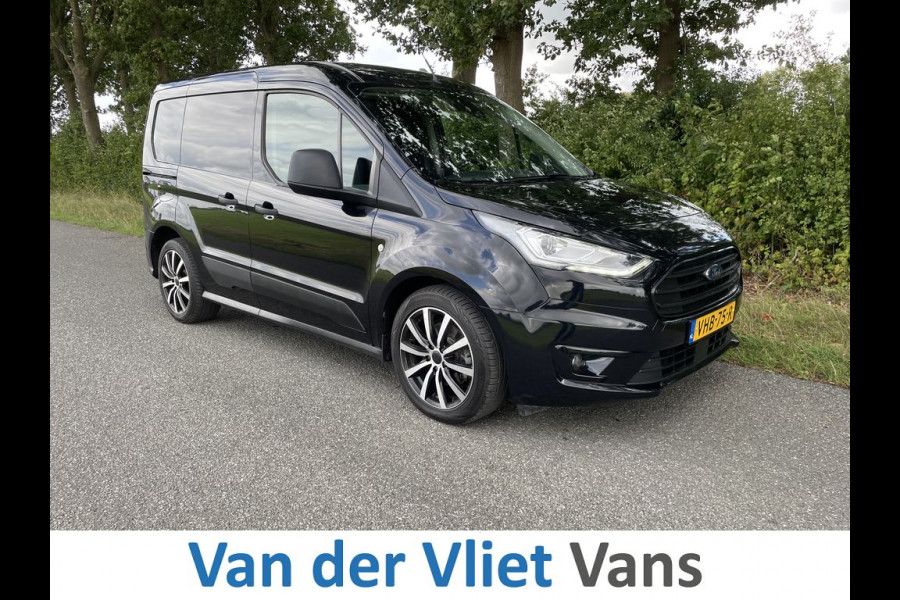 Ford Transit Connect 1.5 E6 120pk Automaat Limited 3-zits BPM Vrij! Lease €296 p/m, Airco Climatronic, Parkeersensoren, Navigatie + Camera, Led koplampen, Trekhaak.