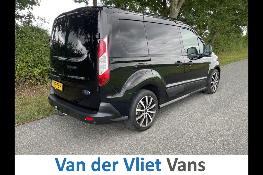 Ford Transit Connect 1.5 E6 120pk Automaat Limited 3-zits BPM Vrij! Lease €296 p/m, Airco Climatronic, Parkeersensoren, Navigatie + Camera, Led koplampen, Trekhaak.