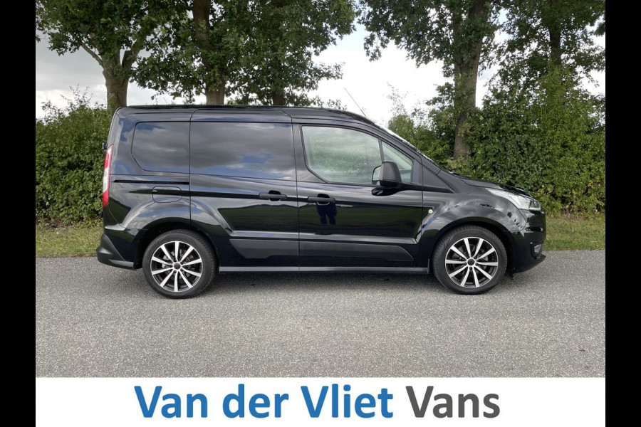 Ford Transit Connect 1.5 E6 120pk Automaat Limited 3-zits BPM Vrij! Lease €296 p/m, Airco Climatronic, Parkeersensoren, Navigatie + Camera, Led koplampen, Trekhaak.