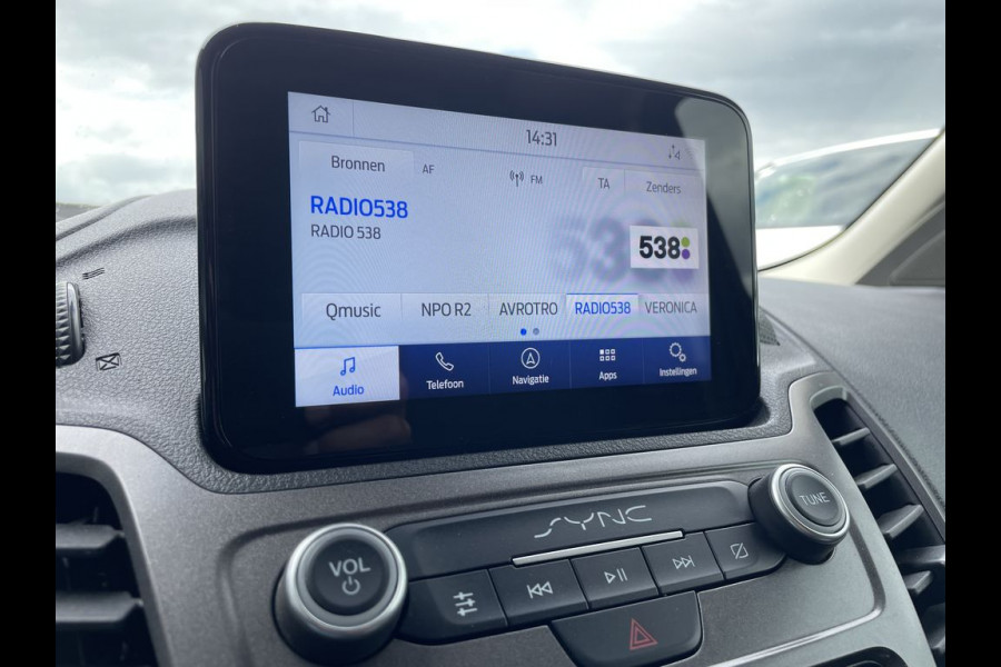Ford Transit Connect 1.5 E6 120pk Automaat Limited 3-zits BPM Vrij! Lease €296 p/m, Airco Climatronic, Parkeersensoren, Navigatie + Camera, Led koplampen, Trekhaak.