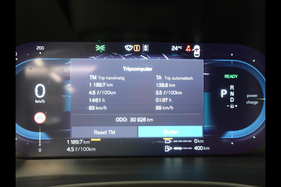 Volvo XC60 2.0 T6 398pk Plug-in hybrid AWD Ultimate Dark | DEMO ! | Bowers &Wilkins Premium Sound system | Navigatie Google | Panorama dak | Camera | Extra Getint glas | Stoelen met massage functie