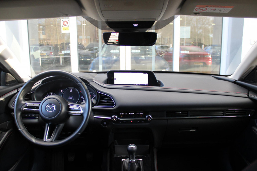 Mazda CX-30 2.0 e-SkyActiv-X MILD Hybrid 187PK HOMURA | DRAADLOOS APPLE CARPLAY/ANDROID AUTO | FULL LED KOPLAMPEN | DAB+ RADIO | CLIMATE CONTROL | STOEL VERWARMING | ADAPTIVE CRUISE CONTROL | LICHTMETALEN VELGEN BLACK | ALL SEASON BANDEN | DODEHOEK DETECTIE | ELEKTRISCHE ACHTERKLEP | STOEL VERWARMING |