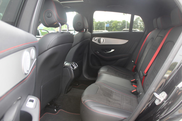 Mercedes-Benz GLC Coupé AMG 43 4MATIC / Schuifdak / 360Camera / Head-up / Burmester / Carbon intr. / 21'' / Memory seats / Keyless / Treeplanken / LED / Dodehoek / DAB / Stoelverwarming / ACC