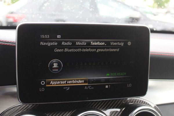 Mercedes-Benz GLC Coupé AMG 43 4MATIC / Schuifdak / 360Camera / Head-up / Burmester / Carbon intr. / 21'' / Memory seats / Keyless / Treeplanken / LED / Dodehoek / DAB / Stoelverwarming / ACC