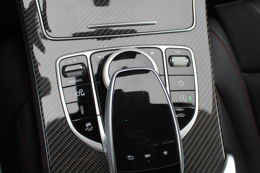 Mercedes-Benz GLC Coupé AMG 43 4MATIC / Schuifdak / 360Camera / Head-up / Burmester / Carbon intr. / 21'' / Memory seats / Keyless / Treeplanken / LED / Dodehoek / DAB / Stoelverwarming / ACC