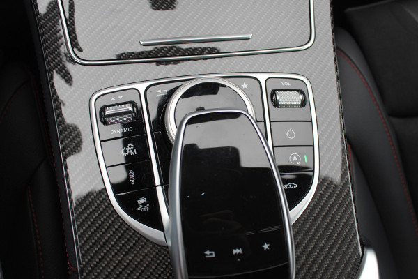 Mercedes-Benz GLC Coupé AMG 43 4MATIC / Schuifdak / 360Camera / Head-up / Burmester / Carbon intr. / 21'' / Memory seats / Keyless / Treeplanken / LED / Dodehoek / DAB / Stoelverwarming / ACC