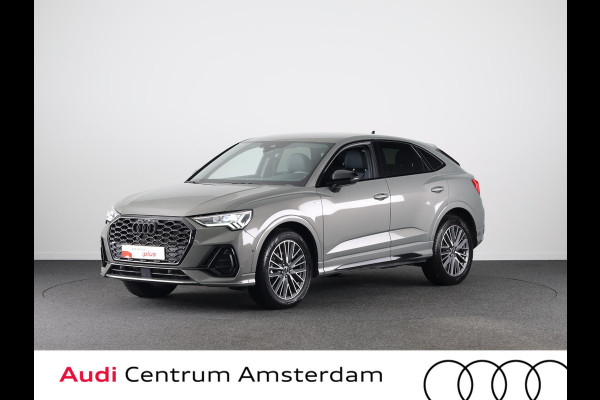 Audi Q3 Sportback 35 TFSI S Edition Competition 150 pk S-tronic | Private lease € 911,- | Navigatie | Parkeersensoren (Park assist) | Achteruitrijcamera | Lichtmetalen velgen 19" | S-Line |