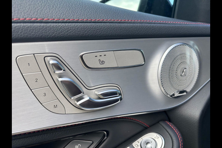 Mercedes-Benz GLC Coupé AMG 43 4MATIC / Schuifdak / 360Camera / Head-up / Burmester / Carbon intr. / 21'' / Memory seats / Keyless / Treeplanken / LED / Dodehoek / DAB / Stoelverwarming / ACC