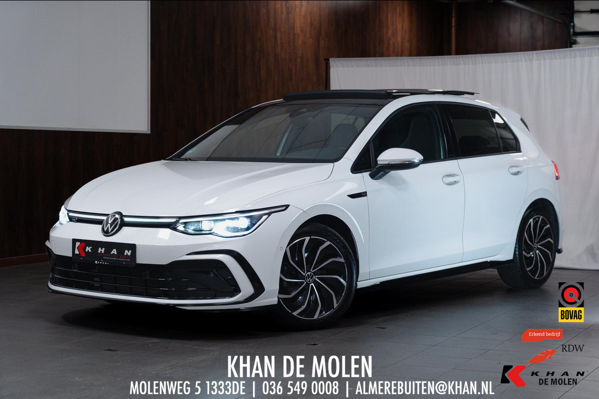 Volkswagen Golf 1.5 eTSI 3x R-Line Pano|IQ|ACC|AppleCarplay|Trekhaak Volkswagen Golf 1.5 eTSI 3x R-Line Pano|IQ|ACC|AppleCarplay|Trekhaak