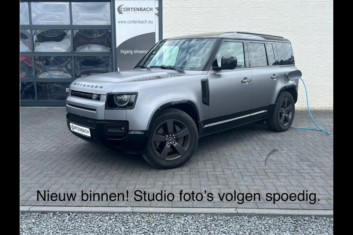 Land Rover Defender 2.0 P400e 110 X-Dynamic HSE | Full Stealth PPF | Adaptieve Cruise | Panorama dak | Zwenkbare trekhaak | Meridian |