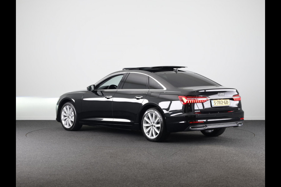 Audi A6 Limousine 50 TFSI e quattro Business edition 300 pk Audi A6 50 TFSI e quattro Business edition 300 pk Automaat (S-Tronic) | Panoramadak | Navigatie | Head-up display | Rondomzicht camera |