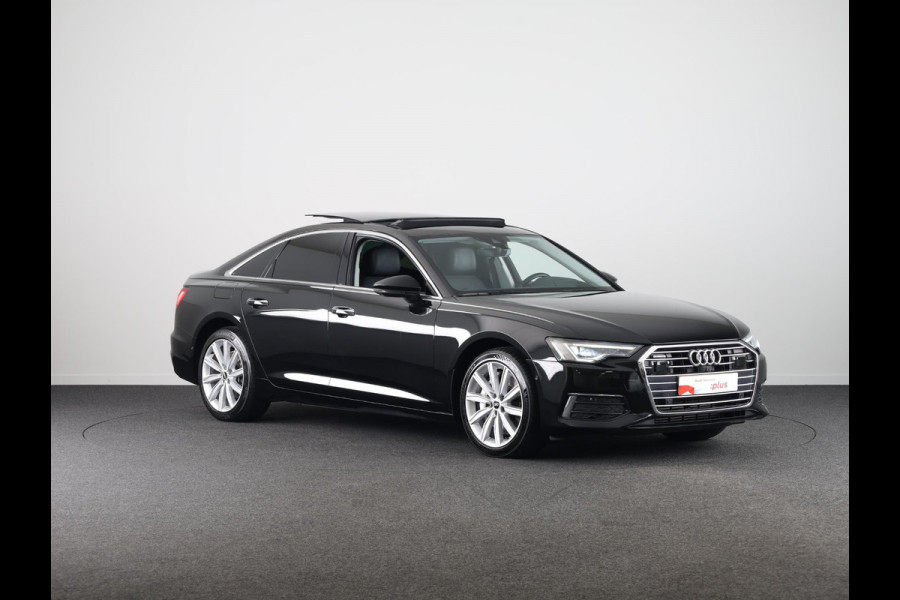 Audi A6 Limousine 50 TFSI e quattro Business edition 300 pk Audi A6 50 TFSI e quattro Business edition 300 pk Automaat (S-Tronic) | Panoramadak | Navigatie | Head-up display | Rondomzicht camera |