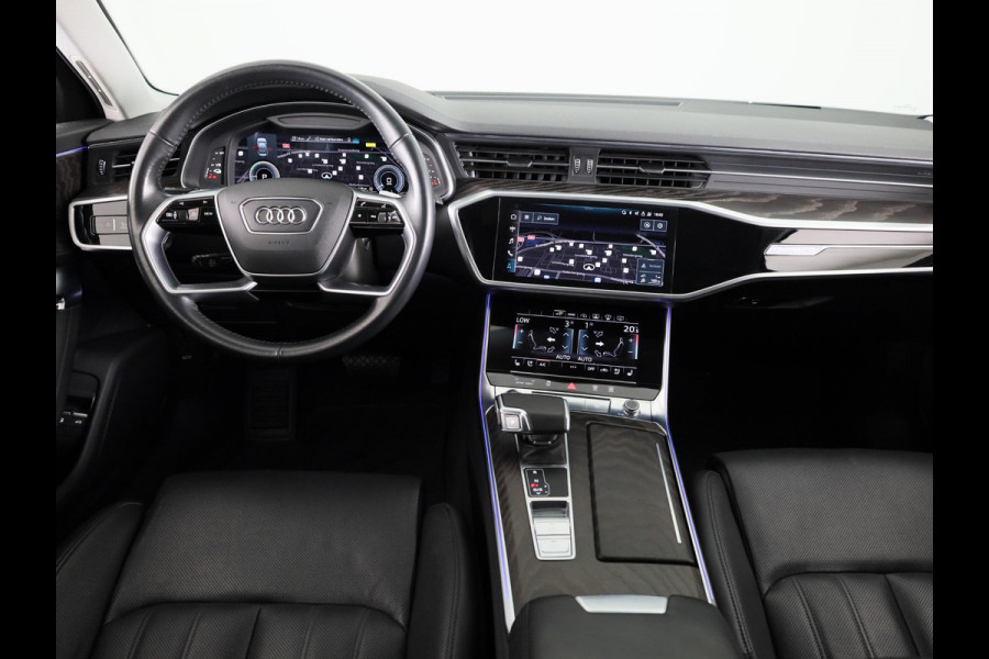 Audi A6 Limousine 50 TFSI e quattro Business edition 300 pk Audi A6 50 TFSI e quattro Business edition 300 pk Automaat (S-Tronic) | Panoramadak | Navigatie | Head-up display | Rondomzicht camera |