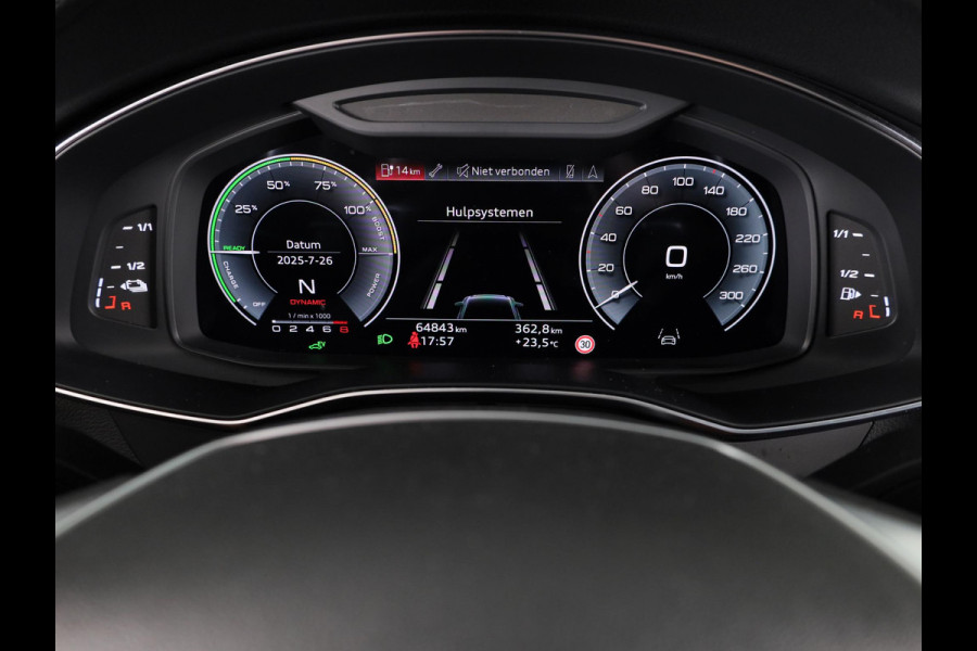 Audi A6 Limousine 50 TFSI e quattro Business edition 300 pk Audi A6 50 TFSI e quattro Business edition 300 pk Automaat (S-Tronic) | Panoramadak | Navigatie | Head-up display | Rondomzicht camera |