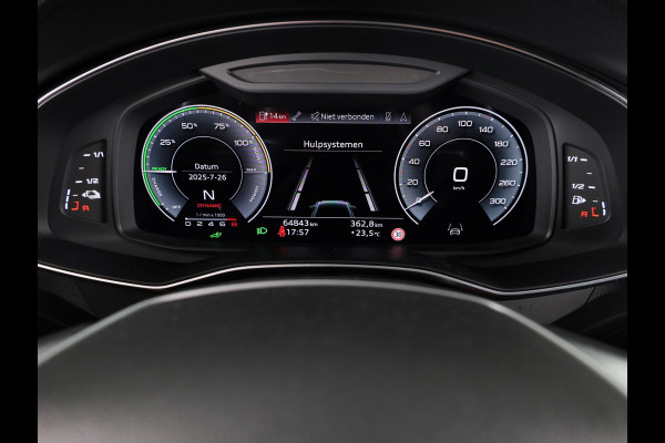 Audi A6 Limousine 50 TFSI e quattro Business edition 300 pk Audi A6 50 TFSI e quattro Business edition 300 pk Automaat (S-Tronic) | Panoramadak | Navigatie | Head-up display | Rondomzicht camera |