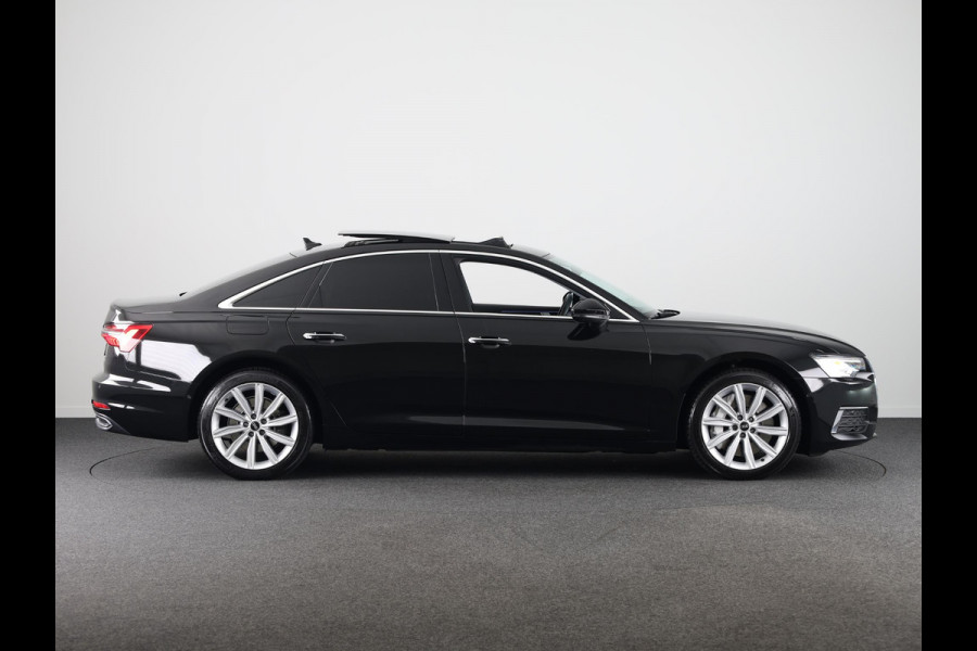 Audi A6 Limousine 50 TFSI e quattro Business edition 300 pk Audi A6 50 TFSI e quattro Business edition 300 pk Automaat (S-Tronic) | Panoramadak | Navigatie | Head-up display | Rondomzicht camera |