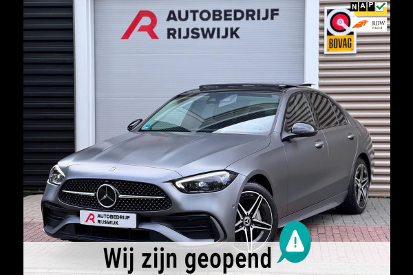 Mercedes-Benz C-Klasse 300 e AMG Line Memory/Pano/Dodehoek