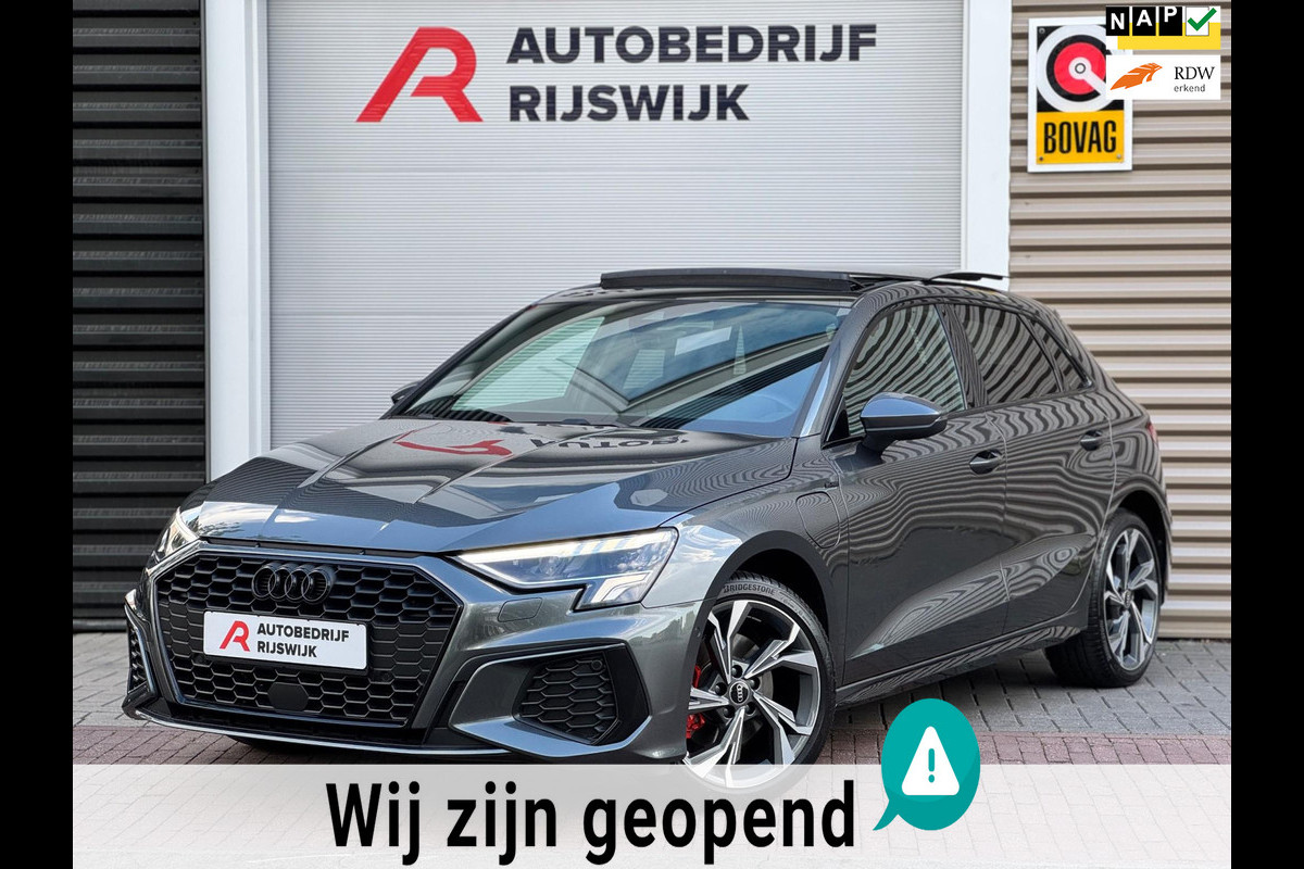 Audi A3 Sportback 40 TFSI e Edition Rs zetels/B&O/Pano/Keyless