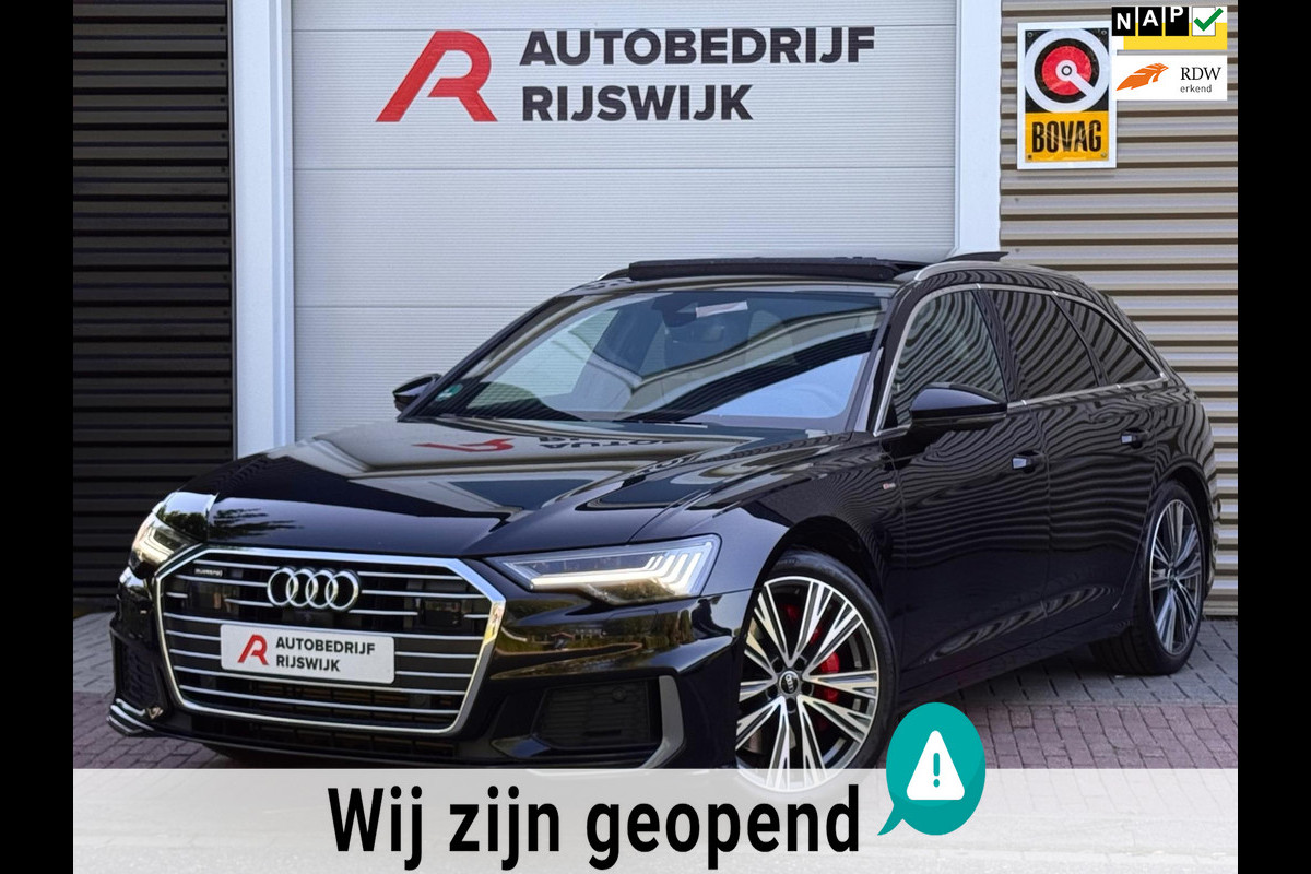 Audi A6 Avant 55 TFSI e quattro S Competition Pano/B&O/Memory Audi A6 Avant 55 TFSI e quattro S Competition Pano/B&O/Memory