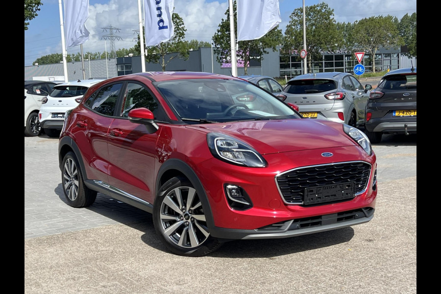 Ford Puma 1.0 EcoBoost Hybrid Titanium X 125pk | Adaptieve Cruise | BLIS | Comfort pack | Winterpack | Elek. achterklep | Full LED
