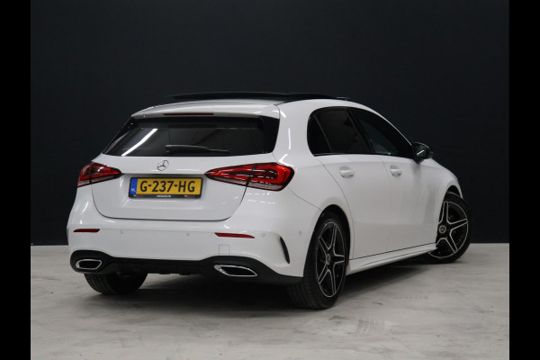 Mercedes-Benz A-Klasse 160 AMG Sport [SCHUIFKANTELDAK, CAMERA, PDC V+A, APPLE CARPLAY, ANDROID AUTO, CRUISE CONTROL, NAVIGATIE, AIRCONDITIONING, AMG PAKKET, NIEUWSTAAT]