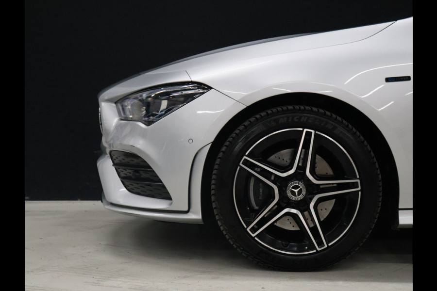 Mercedes-Benz CLA-Klasse Shooting Brake 250 e Business Solution AMG Limited [SCHUIFKANTELDAK, MEMORY SEATS, CAMERA, PDC V+A, CRUISE CONTROL, SFEERVERLICHTING, STOELVERWARMING, BLUETOOTH, NAVIGATIE, AIRCO, AMG PAKKET, NIEUWSTAAT]