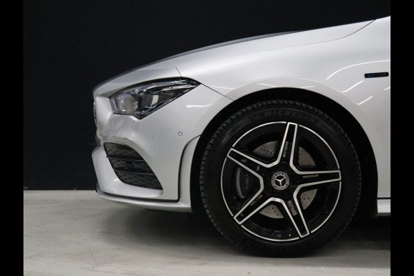 Mercedes-Benz CLA-Klasse Shooting Brake 250 e Business Solution AMG Limited [SCHUIFKANTELDAK, MEMORY SEATS, CAMERA, PDC V+A, CRUISE CONTROL, SFEERVERLICHTING, STOELVERWARMING, BLUETOOTH, NAVIGATIE, AIRCO, AMG PAKKET, NIEUWSTAAT]