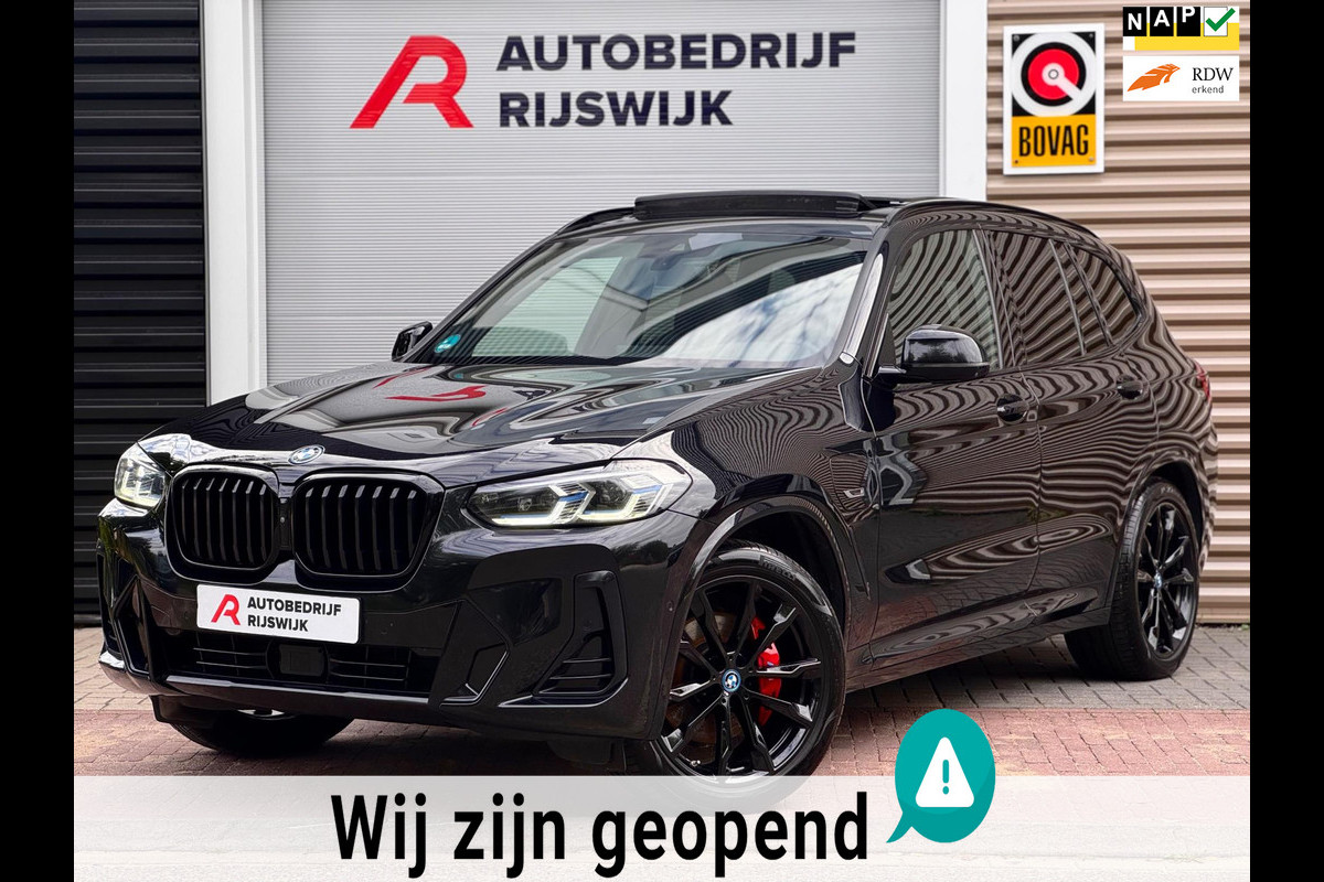 BMW X3 XDrive30e High Executive M stoelen/Pano/H&K/Laser BMW X3 XDrive30e High Executive M stoelen/Pano/H&K/Laser
