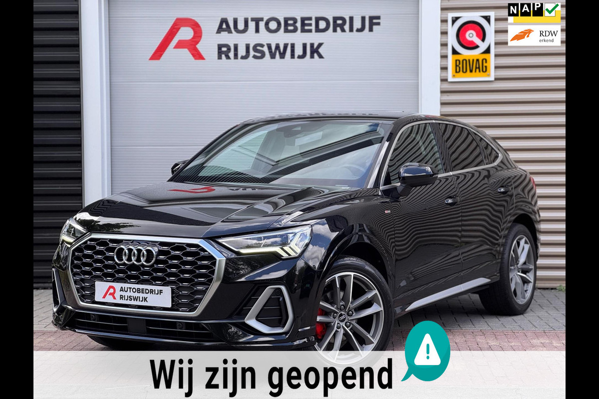 Audi Q3 Sportback 45 TFSI e S Edition Matrix/Camera/Dodehoek