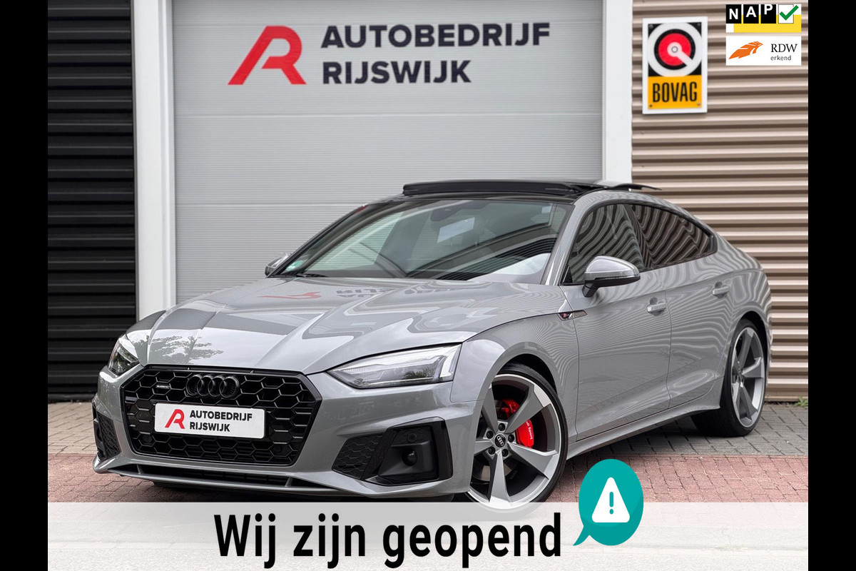 Audi A5 SPORTBACK 45 TFSI quattro S-Line Pano/Keyless/Camera Audi A5 SPORTBACK 45 TFSI quattro S-Line Pano/Keyless/Camera