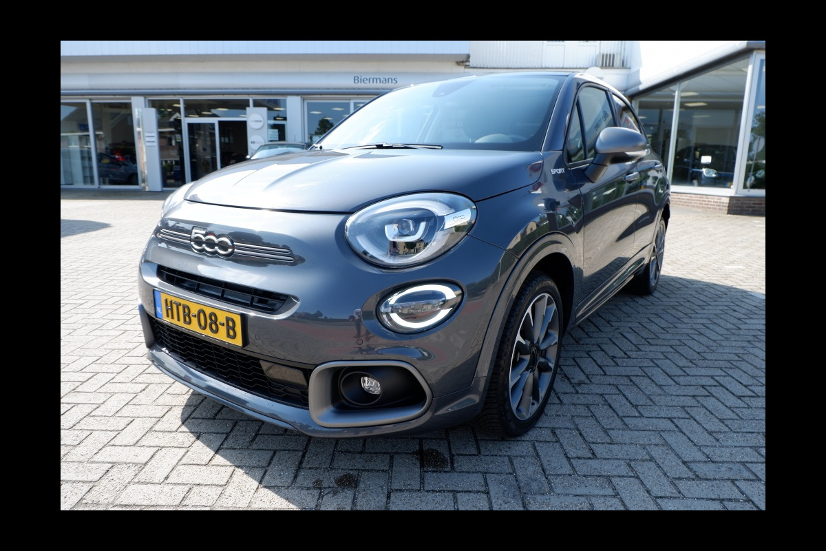 Fiat 500X 1.5 Hyb. Dolcevita Sport Cabrio Rijklaarprijs 12MND BOVAG! Fiat 500X 1.5 Hyb. Dolcevita Sport Cabrio Rijklaarprijs 12MND BOVAG!