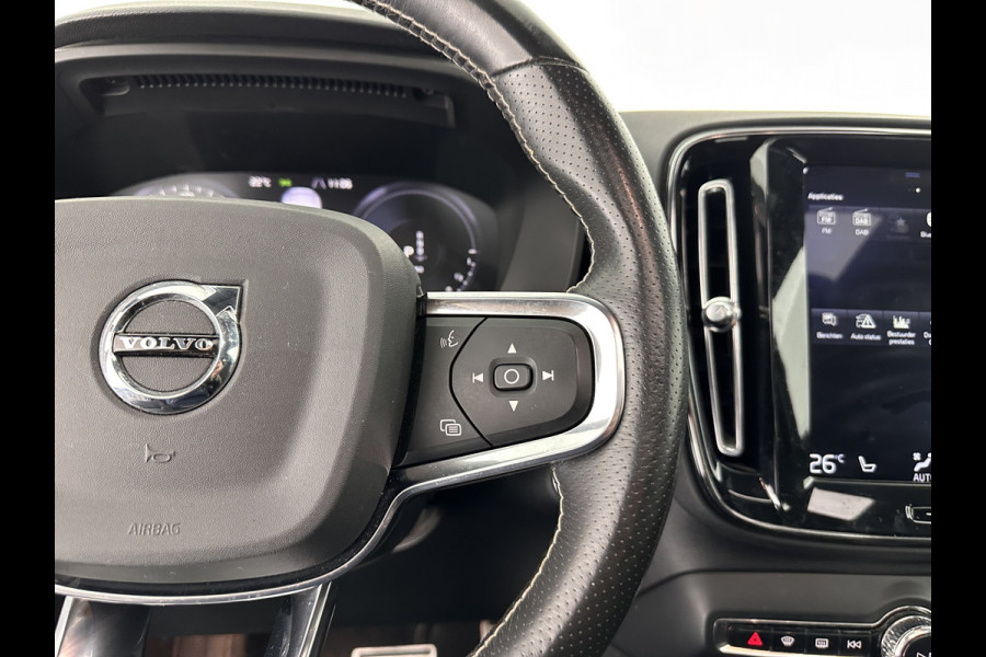 Volvo XC40 1.5 T5 Recharge R-Design (INCL.BTW) (INCL-BTW) *PANO | DIGI-COCKPIT | FULL-LED | BLIND-SPOT | PREMIUM-AUDIO | KEYLESS | APP.CONNECT | NAVI-FULLMAP | ALCANTARA-LEATHER | ECC | PDC | SPORT-SEATS | 19''ALU | TOWBAR*