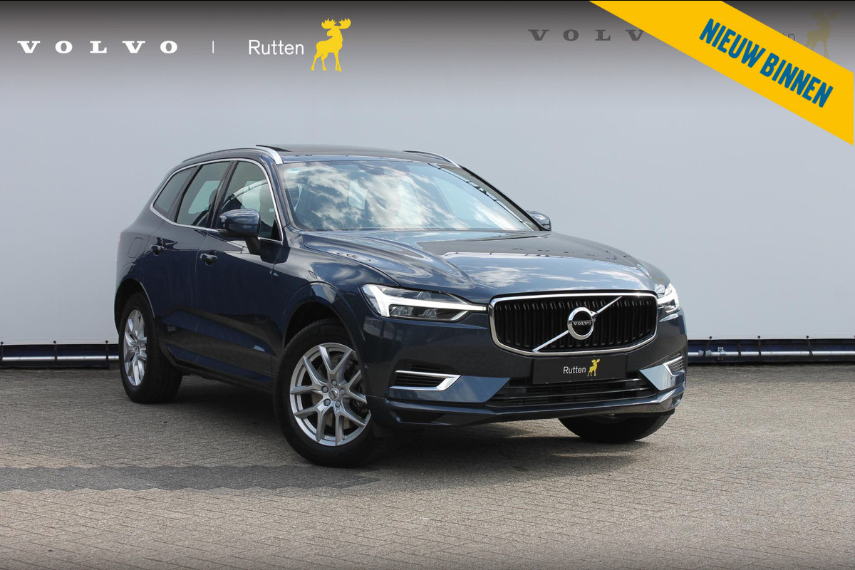 Volvo XC60 T5 AWD 250pk Automaat Momentum Navigatie / Panoramisch schuif-kanteldak / Apple Carplay / Semi elektrisch wegklapbare trekhaak / Lederen bekleding / Cruise Control
