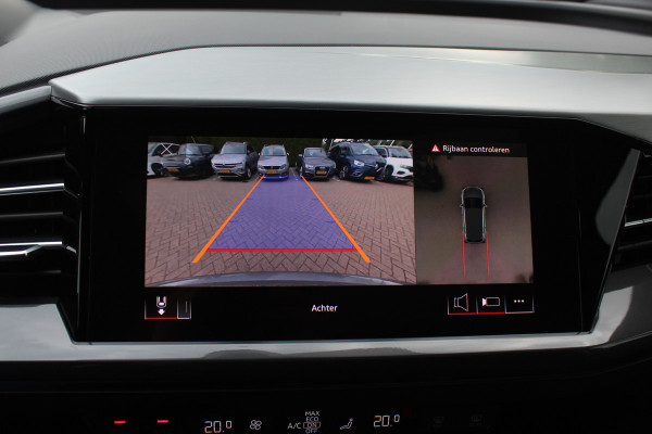 Audi Q4 e-tron 40 Launch edition S Competition 77 kWh / SoH 93.7% / Full option! / Panoramadak / Camera / RS Stoelen / Head-up / 21'' / B&O / Matrix LED / Dodehoek / Keyless / Navigatie / Stoelverwarming / DAB / ACC