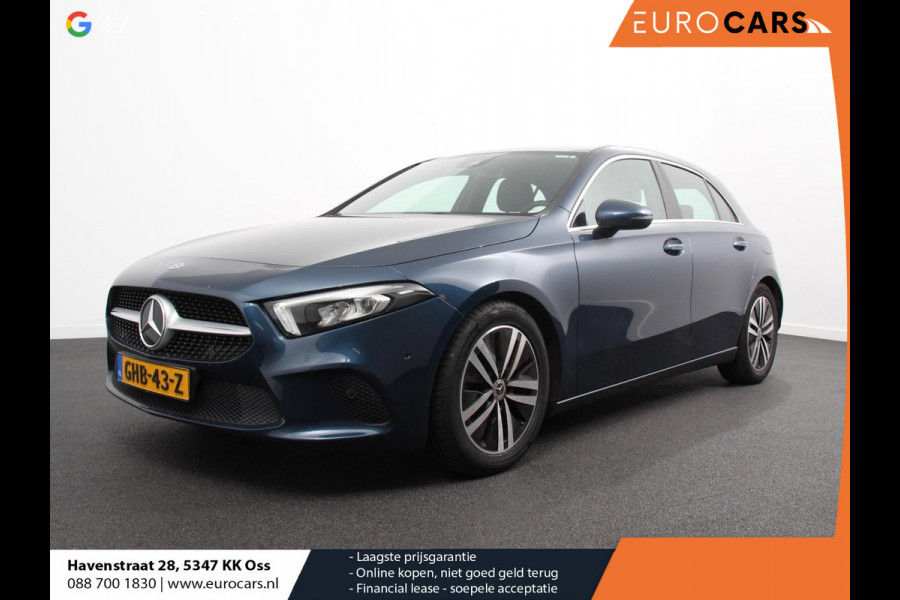 Mercedes-Benz A-Klasse 200 163pk DCT Progressive Navigatie Parkeersensoren Camera Cruise Control Stoelverwarming Ledverlichting Climate Control